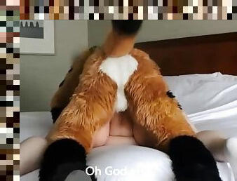 Fur suit fuck