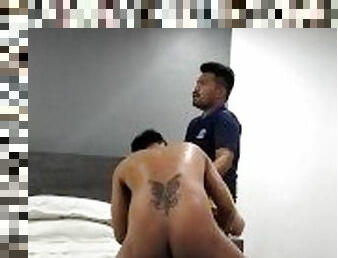 Thai gay college 3some @NeChay6