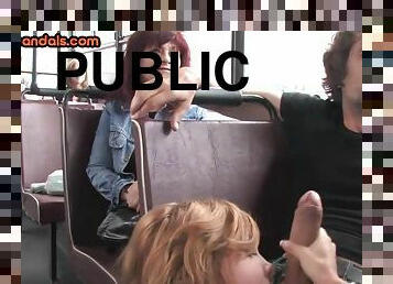 Public Whore Drilled In Bus B4 She Gets Humped Outdoor