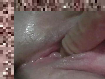 masturbation, orgasm, fitta-pussy, kvinnligt-sprut, amatör, mogen, brudar, brittisk, ensam, penetrering