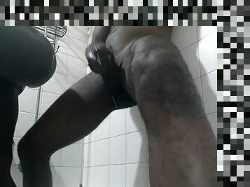 cuatro-patas, al-aire-libre, swinger, negra-ebony, latino, negra, mexicano, africano