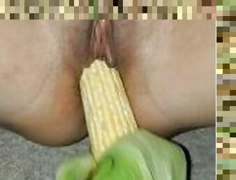 MILF soccer mom gets CORN BANGED until she cums