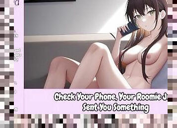Check Your Phone, Your Roomie Just Sent You Something [Erotic Audio Only] [Mutual Masturbation]