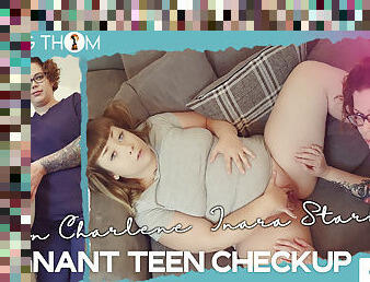 Pregnant Teen Checkup - PeepingThom