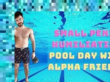 amateur, gay, piscine, fétiche, solo, humiliation