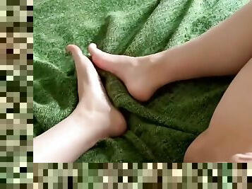 Asmr Moaning And Foot Fetish During Pov Masturbation Until Orgasm