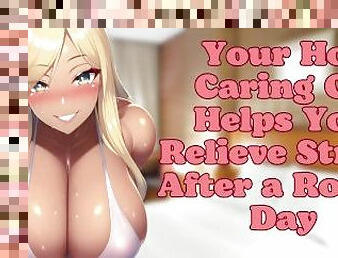 Your Hot Caring GF Helps You Relieve Stress After a Rough Day ? ASMR Audio Roleplay