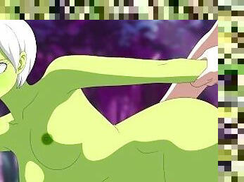 Super Slut Z Tournament (DBZ) Dragon Ball Cheelai Anime Hentai Cartoon Kunoichi Trainer Naruto tits
