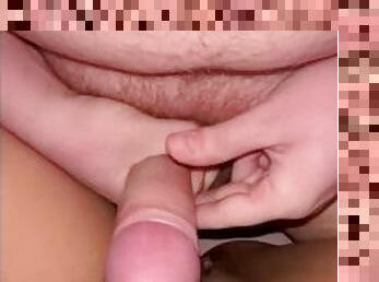 Milf takes cumshot on her tight pussy
