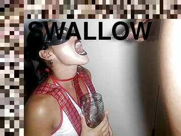 Drinking pee, swallow piss, school girl more 2 liters!! - PissVids