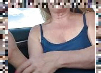 Hottest MILF Ever - Fun in Car Ater Trip to Casino