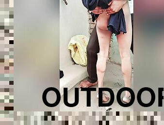 A Village Girlfriend And Boyfriend Sex Outdoors