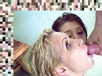 Girlfriend leaves mommy to taste boyfriend's big cock