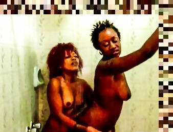 Horny African Lesbians  Wet Muffdiving and Female Orgasm