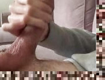 énorme, masturbation, amateur, énorme-bite, ados, gay, branlette, secousses, solo, minet