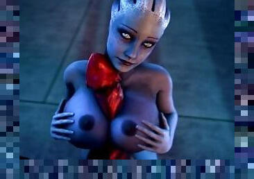 Liara uses her body to save Shepard from alien sex slavers Mass Effect