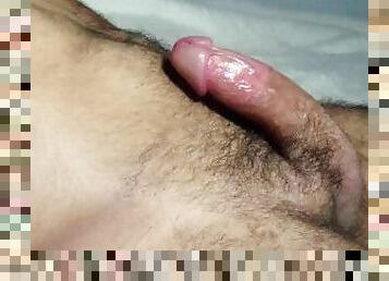 Bwc edging and big cum shot to start the day