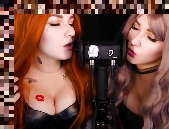 ASMR KittyKlaw TWIN Ear Licking Patreon