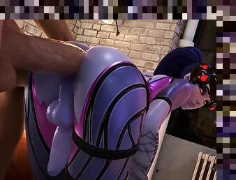 Anal sex doggystyle futa widow