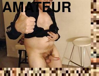 masturbation, amatör, gay, juckande, ensam, muskulös, saftig