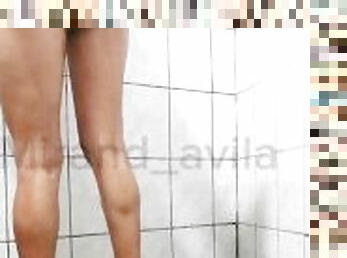 ligo, dyakol-masturbation, baguhan, puwetan, laruan, latina, fetish, ligo-shower, solo, tato