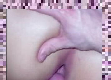 First time anal, he gave me an anal creampie