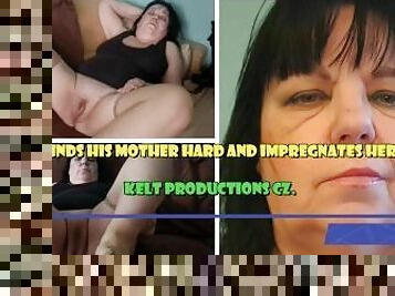 stepson pounds his stepmother hard & impregnates her