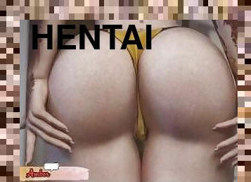 babes, mamma, compilation, anime, hentai, brunette