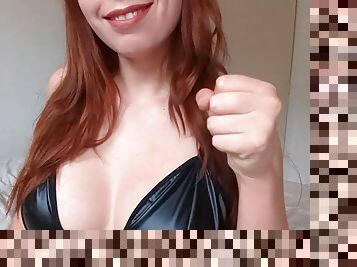 Vends-ta-culotte - Mouth and saliva fetish with a beautiful dominatrix