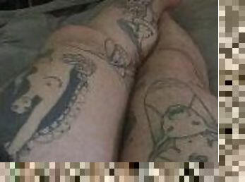 tattooed feet