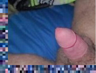 Chubby white male shooting massive load 020