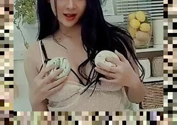 asian, payu-dara-besar, pelancapan, amateur, perempuan-jelita, alat-mainan, perempuan-besar-and-gemuk, punggung-butt, solo, pisang