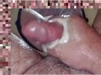 stroking shower cum