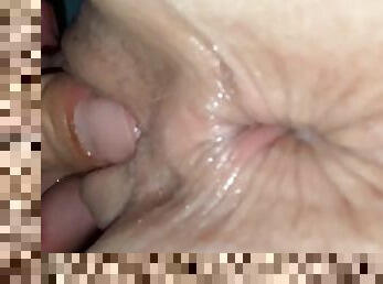 GREAT TEASER FOREPLAY B4 A SEX SESSION WITH HER. look at her tiny hairs.