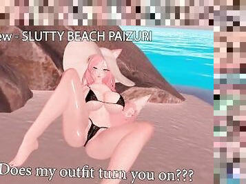 Getting Fucked Hard in a Tiny Bikini. Beach Date Gone Wrong! Vtuber Kanako gets a tan!