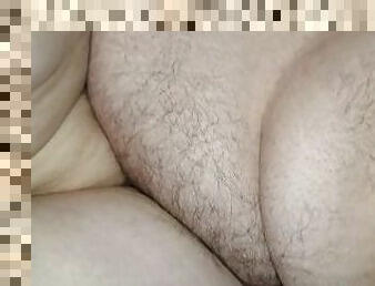 Big man pounds BBW thick pussy