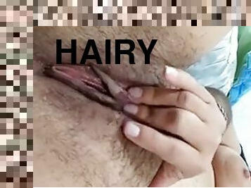 Huge juicy hairy pussy