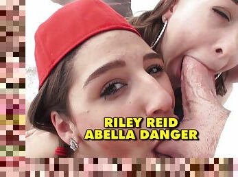 Deepthroat Divas Riley Reid and Abella Danger