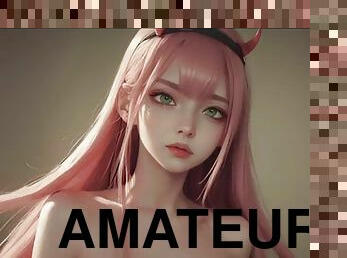 amatorskie, zestawienie, na-twarz, anime, hentai, 3d