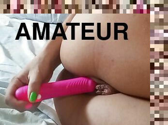 schoolgirl 18+ Fucks With Her Vibrator To Console Herself