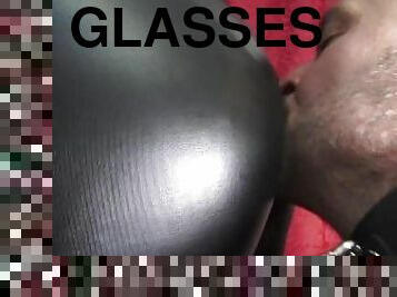 Giantess Glasses Dominatrix Boot Domination!