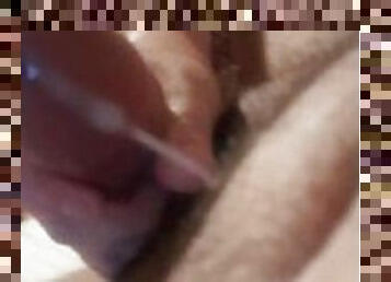 masturbation, amatör, creampie, sprut, kul, rökning, verklighet