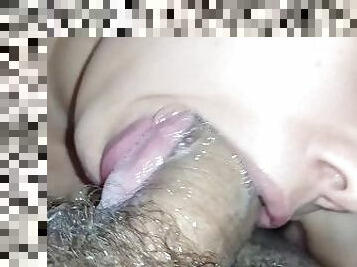 drooling blowjob with locking tongue locking while i sucking and licking  very????????????????????????????????????????????