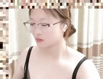 asiatisk, masturbation, webbkamera, ensam, kinesisk