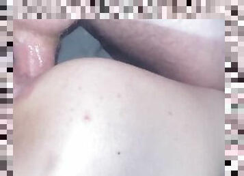 orgasme, amateur, maison, dure