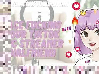 Facefucking Your NPC TikTok Streamer E-Girl Girlfriend  Parody  ASMR Erotic Audio  Deepthroat