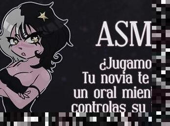 ASMR Español ????  Tu novia te reta a un jueguito