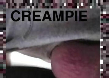 Roughly fucking the creampie cum out of my sex doll sexdoll