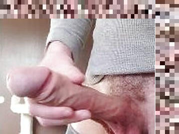 DAD's Un-cut huge girthy dick!