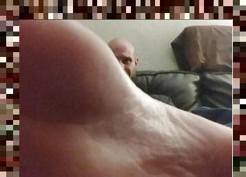Ignoring You With My GIANT Feet in your Face While Watching TV!!(No Sound) (24 minute vid on OF!)